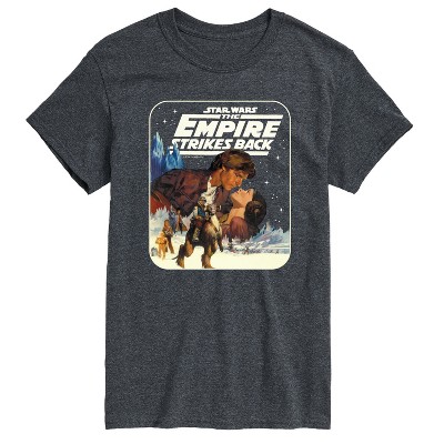 Men's - Star Wars - Han Leia Empire Strikes Back Short Sleeve Graphic T-Shirt