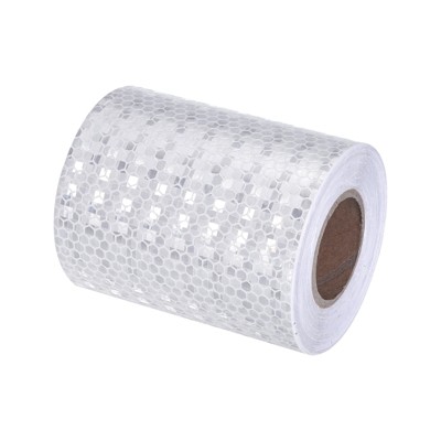 Unique Bargains High Visibility Waterproof Self-Adhesive Warning Safety Reflective Tape