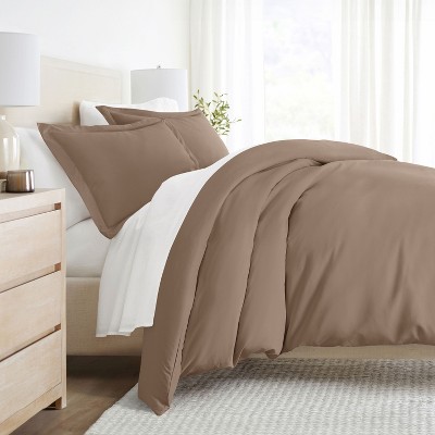 3 Piece Duvet Cover & Shams Set - Soft and Breathable, Double Brushed Microfiber, Wrinkle Free - Becky Cameron