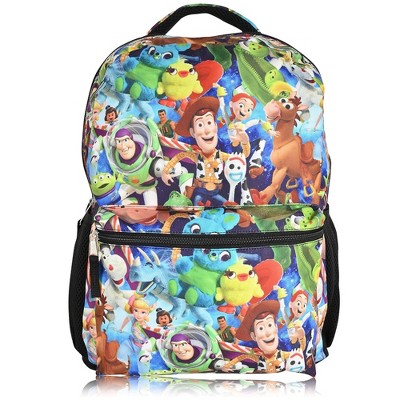 Disney Toy Story Backpack For Kids - Woody, Buzz Lightyear, Jessie, Bo Peep, Forky Bookbag For Toddlers, Boys, Girls, Blue