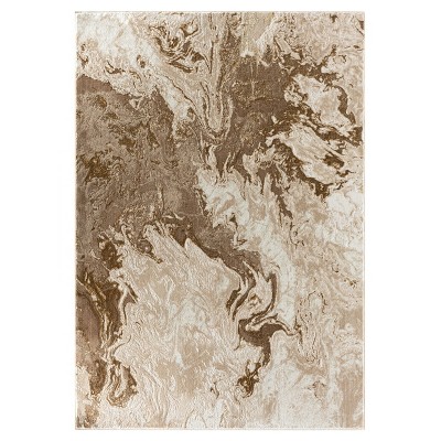 Luxe Weavers Marble Swirl Abstract Indoor Area Rug