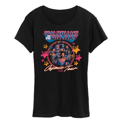 Women's - Marvel - Guardians of the Galaxy Cosmic Tour Short Sleeve Graphic T-Shirt