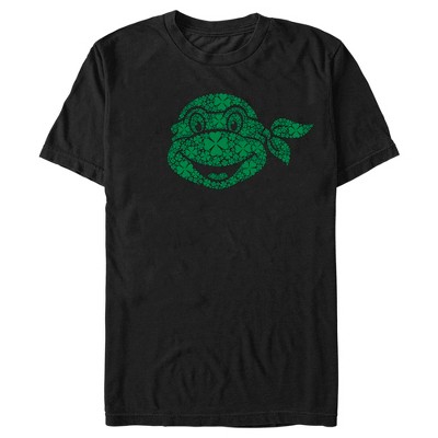 Men's Teenage Mutant Ninja Turtles St. Patrick's Day Michelangelo Shamrock Fill T-Shirt