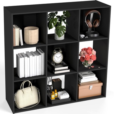 Kumasinova 6/8/9-Tier Cube Storage Organizer,Open Bookshelf with Removable Back Panel,Display Storage Shelves for Bedroom,Living Room&Entryway
