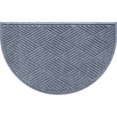 WaterHog 2'x3'3" Diamonds Indoor/Outdoor Half Round Door Mat