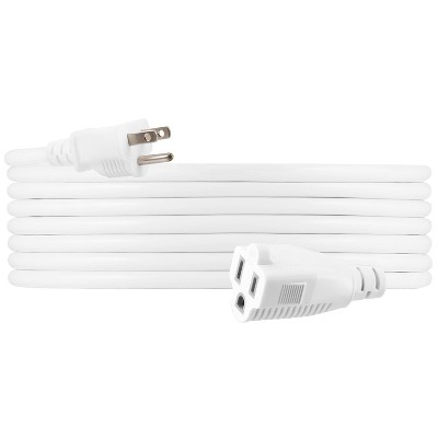 GE 1-Outlet Grounded Extension Cord Outdoor 16AWG 20' White