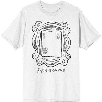 Friends Golden Mirror Frame White Shirt