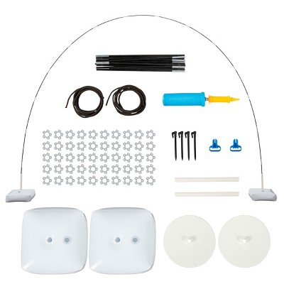 Balloon Arch Kit – Reusable DIY Backdrop Stand with Stakes, Clips, and Ties – Indoor or Outdoor Party Decorations