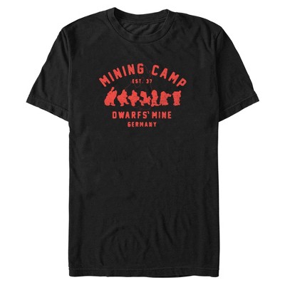 Men's Snow White and the Seven Dwarfs Mining Camp Dwarfs' Mine T-Shirt