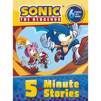 Sonic the Hedgehog: 5-Minute Stories - by  Jake Black & Kiel Phegley (Hardcover)