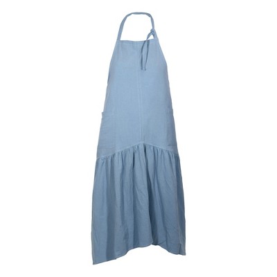 Unique Bargains Women's Adjustable Neck Strap Apron 1 Pc