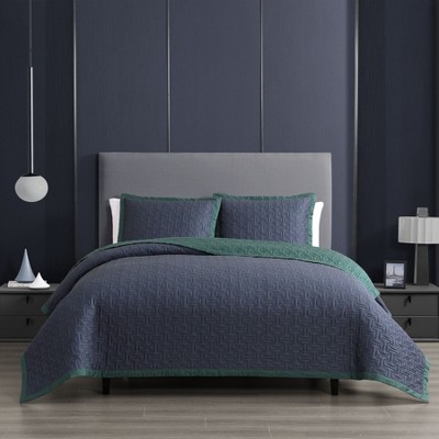 Bebejan Forget Me Not 100% Cotton 5-Piece Reversible Comforter Set