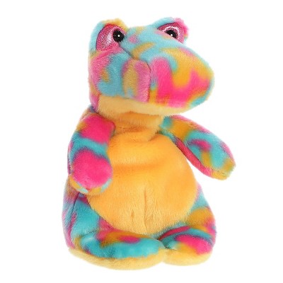 Aurora Small Goldenberry Gator Jammies Vibrant Stuffed Animal Orange 7.5"