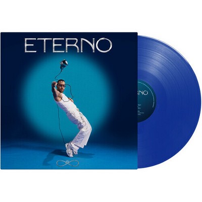 Prince Royce - Eterno (Colored Vinyl Blue Gatefold LP Jacket Poster)