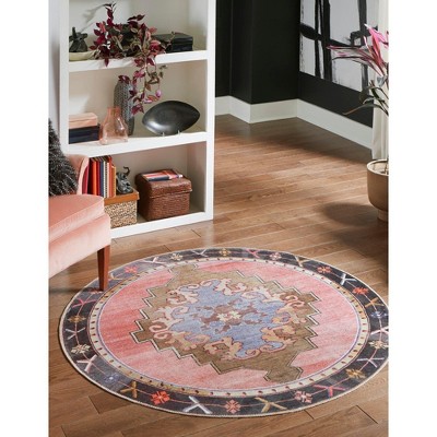Unique Loom Timeless Thomas Medallion Indoor Woven Area Rug