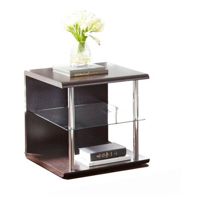 Elaina Chair Side End Table - Steve Silver