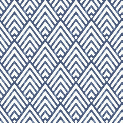 NuWallpaper Arrowhead Peel & Stick Wallpaper Dark Blue: Removable Vinyl, Self-Adhesive, Diamond Pattern, 30.75 Sq Ft Coverage