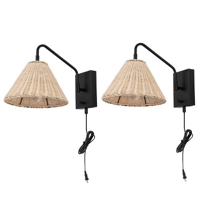 Tressa 16" Wall Sconce (Set of 2) - SCN4078 - Safavieh
