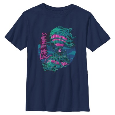 Boys Fortnite Halloween Battle Bus Nightmare T Shirt