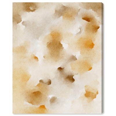 Art Remedy Pearls and Amber Watercolor Boho Abstracts Unframed
