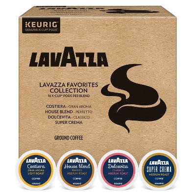 Lavazza K-Cup® Pods for Keurig® Brewer Favorites Collection, 64 Count