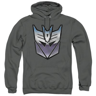 Transformers Vintage Decepticon Logo Adult Pull-Over Hoodie