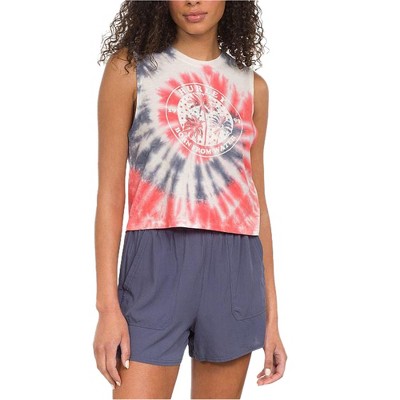 Hurley Womens Palmicana Muscle Tank Top