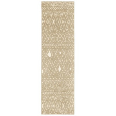 Camryn Geometric Reflections Rug Sand/Ivory - Captiv8e Designs