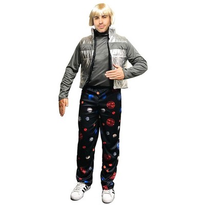 Seeing Red SNL Space Pants Adult Men's Costume Complete with Wig and Vest