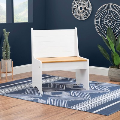 Merrill Small Back Rest Bench - Linon