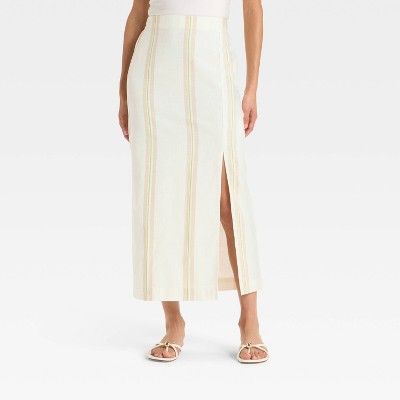 Women's Ankle A-Line Skirt - A New Day™