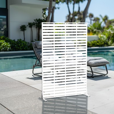 PexFix Outdoor Privacy Screen Galvanized Steel Panel Divider