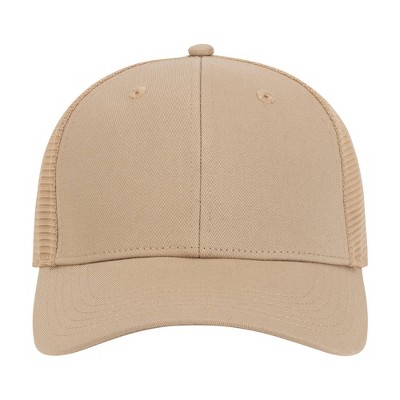 Pro Player Adult Polyester Baseball Hats - Khaki