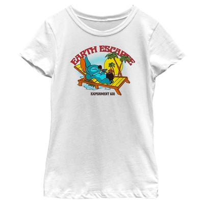 Girl's Lilo & Stitch Earth Escape Experiment 626 T-Shirt