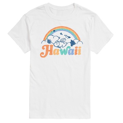 Men's - Peanuts - Hawaii Snoopy Short Sleeve Graphic T-Shirt