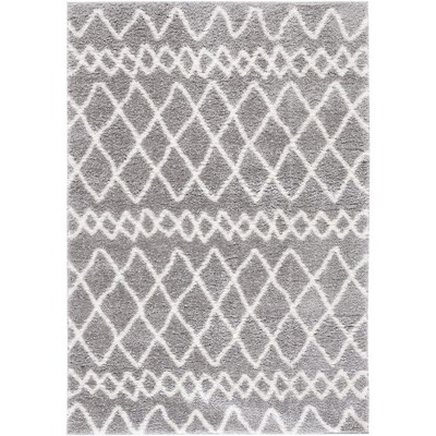 Tahoe Shag THO665 Power Loomed Area Rug - Safavieh