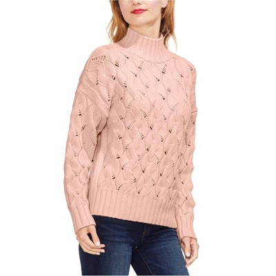 Vince Camuto Womens Open Knit Pullover Sweater