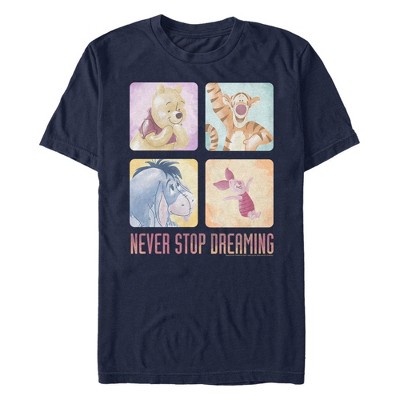 Men's Winnie the Pooh Never Stop Dreaming T-Shirt
