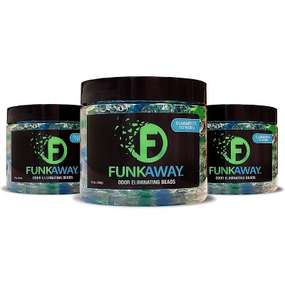FunkAway Extreme Odor Eliminating Beads - 3pk