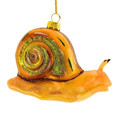 Cody Foster 2.75 In Fern Snail Spring Tree Ornament , Shell Easter (1PC)