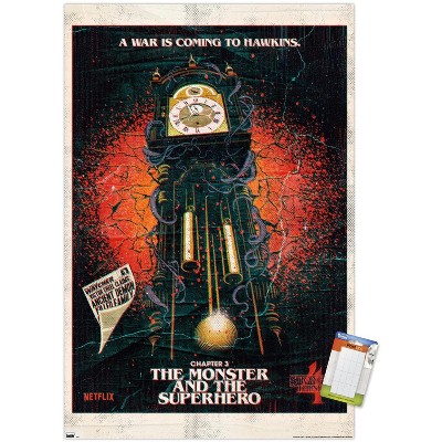 Trends International Netflix Stranger Things: Season 4 - The Clock Unframed Wall Poster Prints