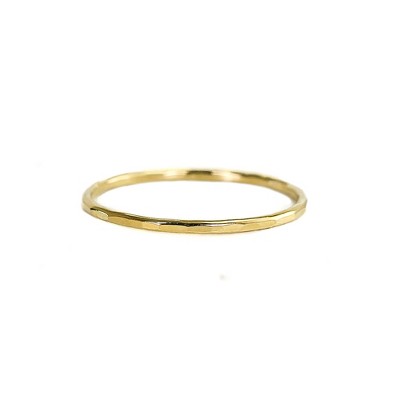 Mini Faceted Band by Lotus Stone Jewelry