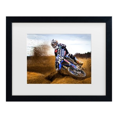 Trademark Fine Art - Attila Szabo Desert King Matted Framed Art