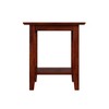 Mission End Table Walnut - AFI - 4 of 4