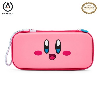 PowerA Protection Case for Nintendo Switch - Kirby Face: Fits OLED, Lite, Console Models