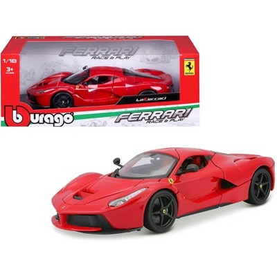 Ferrari LaFerrari F70 Red with Black Wheels 1/18 Diecast Model Car by Bburago