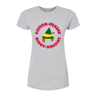 Women's - ELF - Christmas Family Set Ninny Muggins Fitted Graphic T-Shirt
