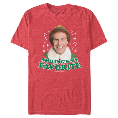 Men's Elf Buddy I Like to Smile T-Shirt