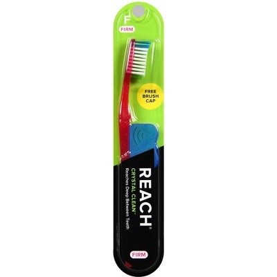 REACH Crystal Clean Firm Adult Toothbrush