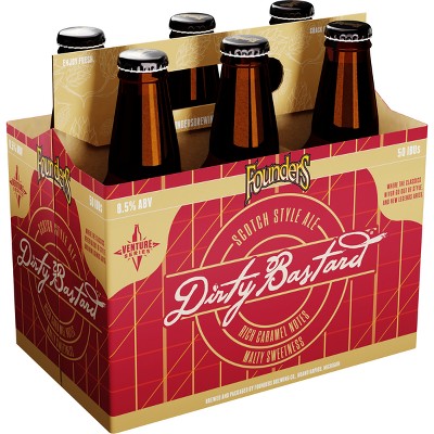 Founders Dirty Bastard Scotch Style Ale Beer - 6pk/12 fl oz Bottles